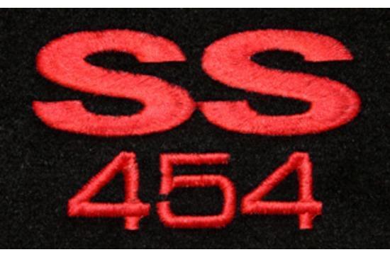 68 72 Carpeted Floor Mat Set With Ss 454 Logo Aqua